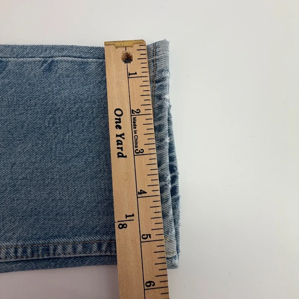 Polo Ralph Lauren The Tompkins Mid Rise Skinny Jeans Light Wash Blu Size 31 NWOT